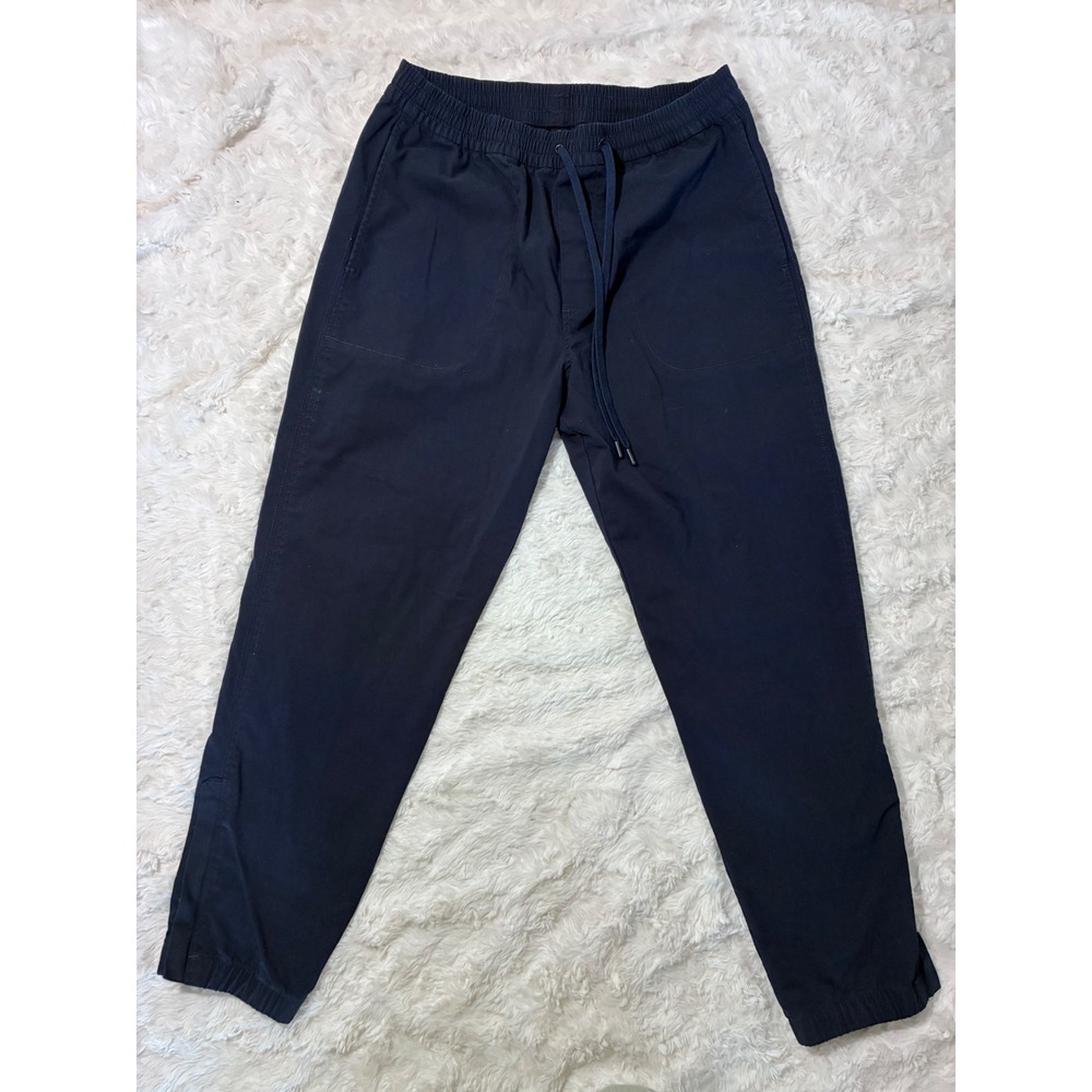 J.Crew Re-Imagined Stretch Joggers Mens Medium Navy Blue Drawstring Pants
